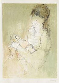 Jeune fille à la poupée