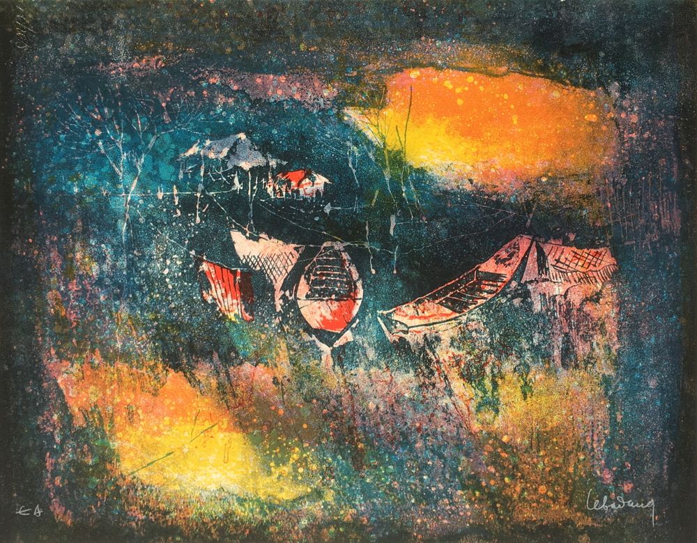 Paysage du Vietnam - village de pêcheurs III
