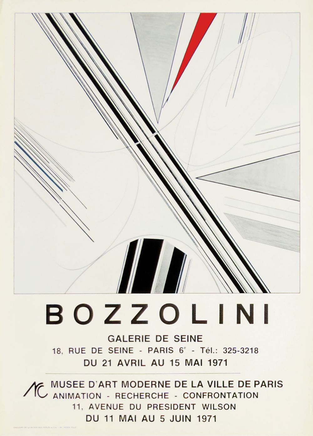 Expo 71 - Galerie de Seine et ARC Musée d'Art Moderne