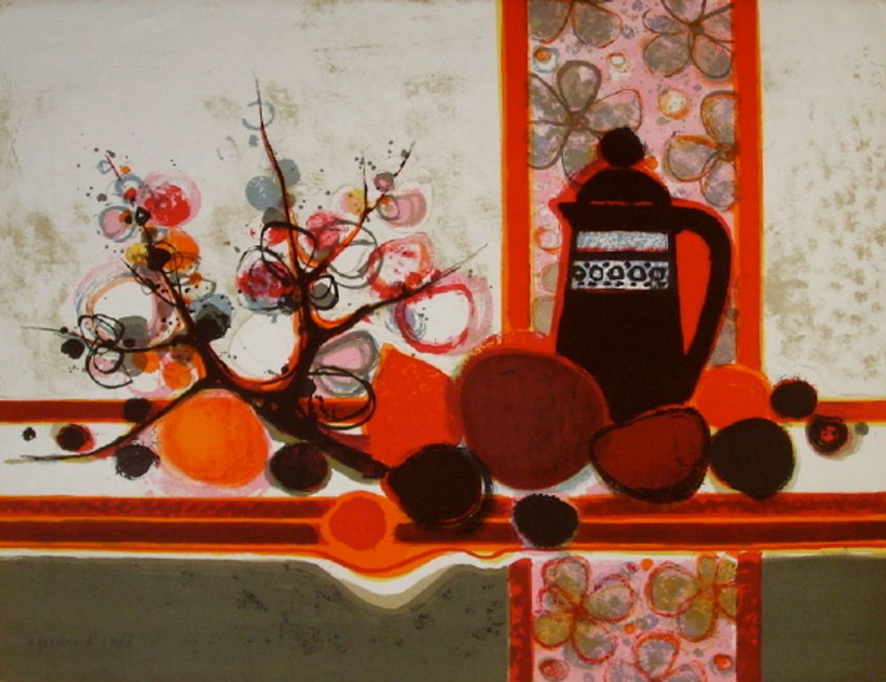 1973 - Cafetière noire