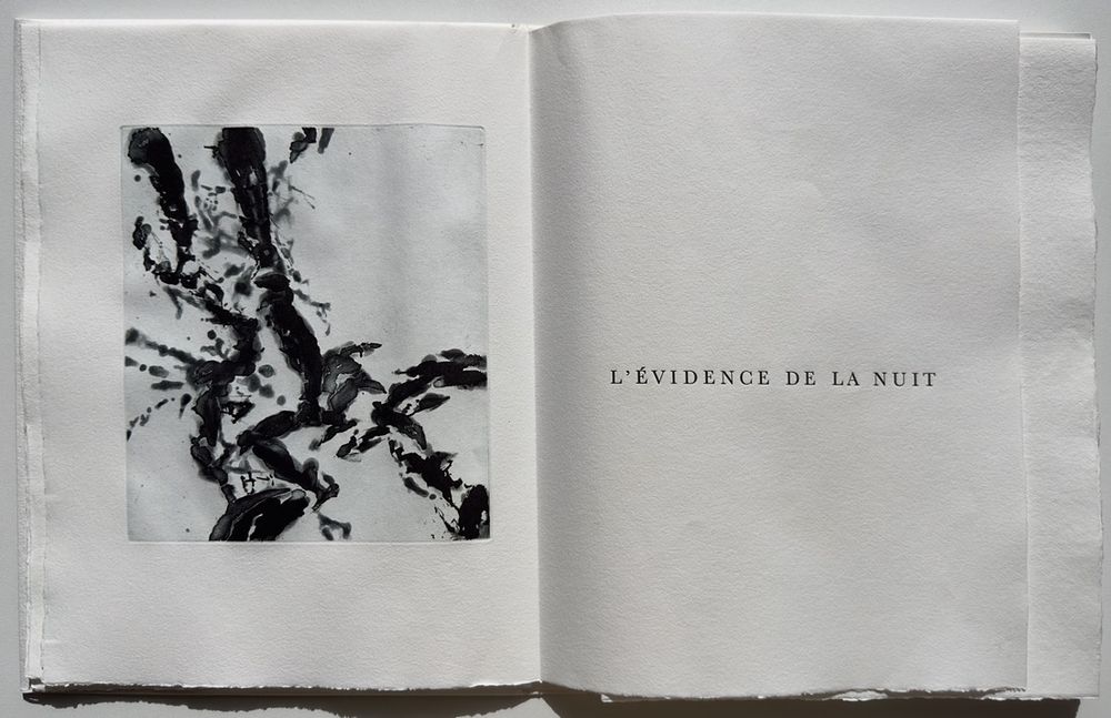 L'Evidence de la nuit - 4 etchings 