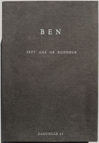 Sept ans de bonheur  - Livre objet avec miroir + dessin et peigne