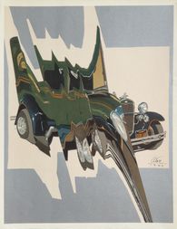 Automobile compressée