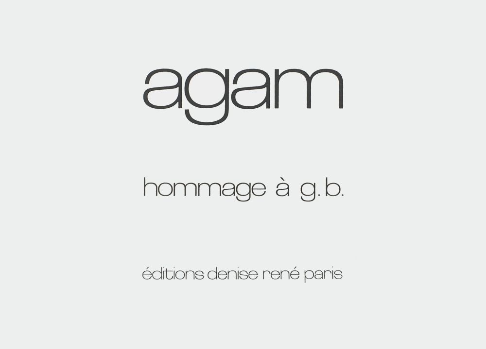 Hommage à G.B. (portfolio)