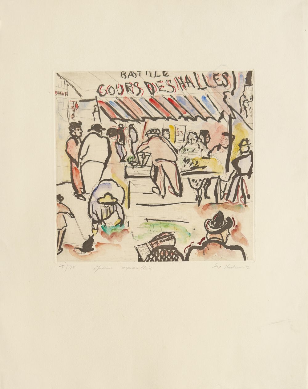 Bastille cours des Halles