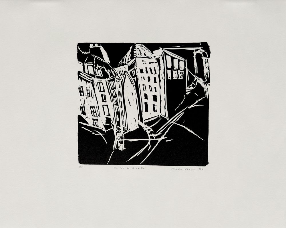 Belgique - Une rue de Bruxelles