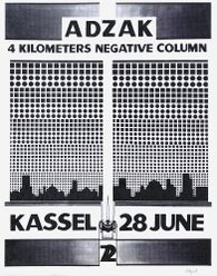 4 kilometers negative column - Kassel 28 june 72