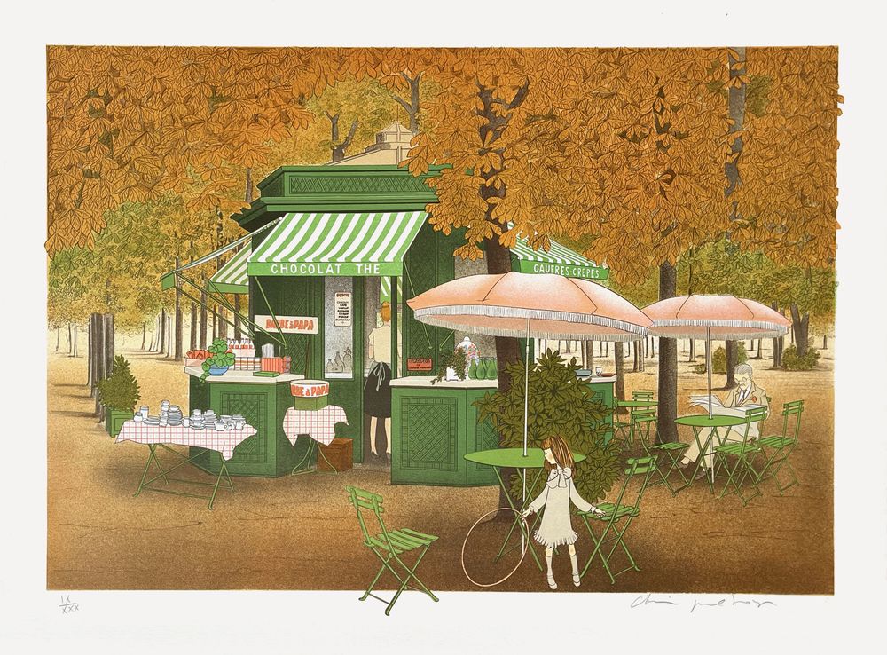 Place-des-Arts - Denis-Paul NOYER : Paris - Jardin du Luxembourg