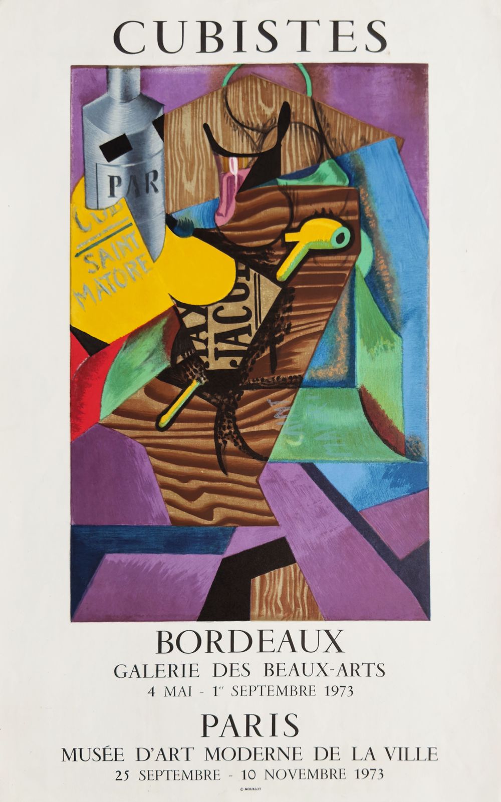 Expo 73 - Cubistes Paris Bordeaux