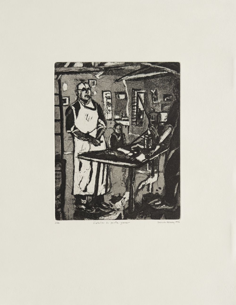 L'atelier du peintre graveur