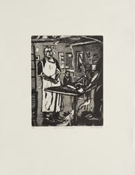 L'atelier du peintre graveur