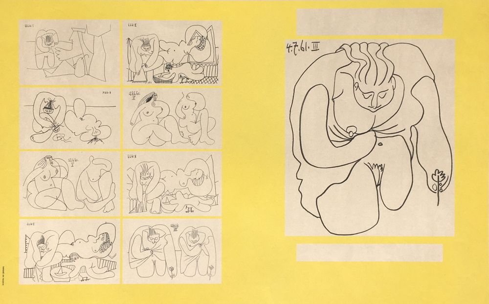 Les déjeuners sur l'herbe (cover before the letter)