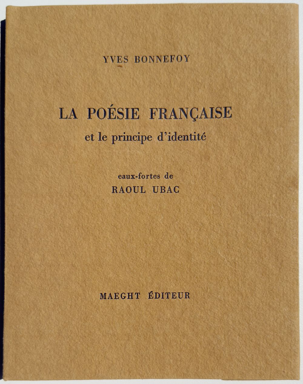 La Poésie française (2 etchings)