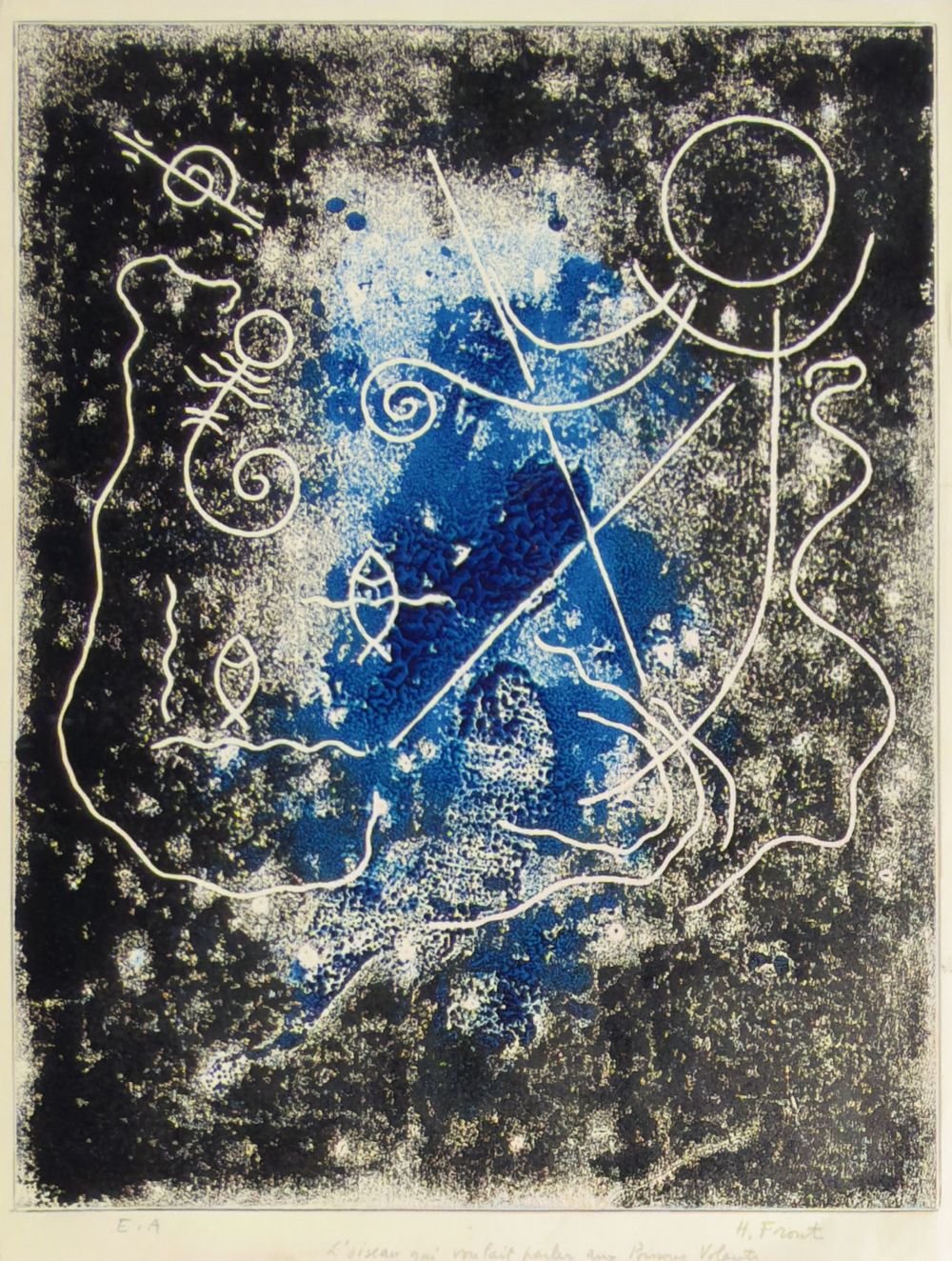 L'oiseau et les poissons Ib
