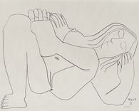 Au baiser d'Avignon - Nu endormi II