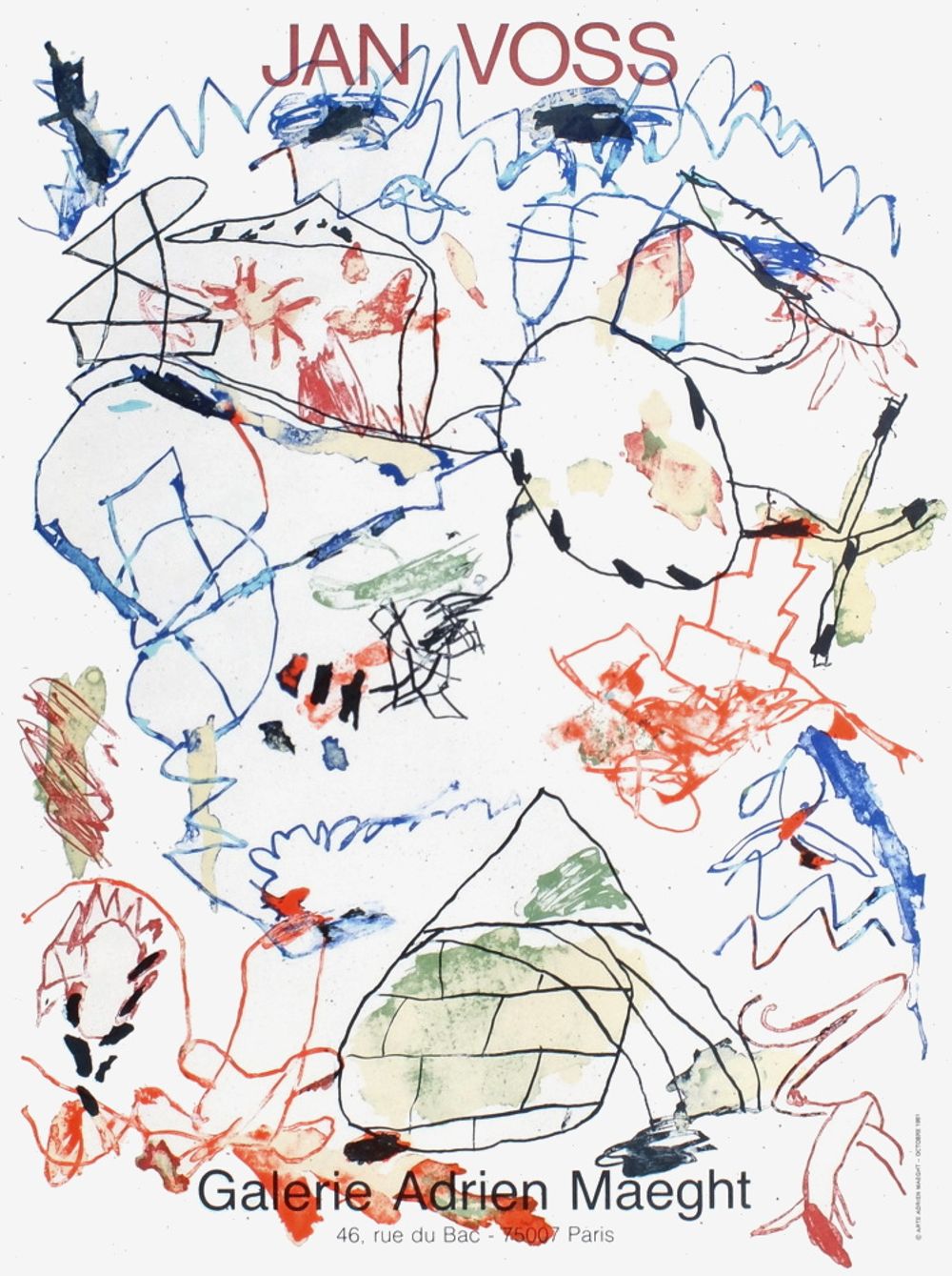 Place-des-Arts - Jan VOSS : Expo 82 - Galerie Adrien Maeght