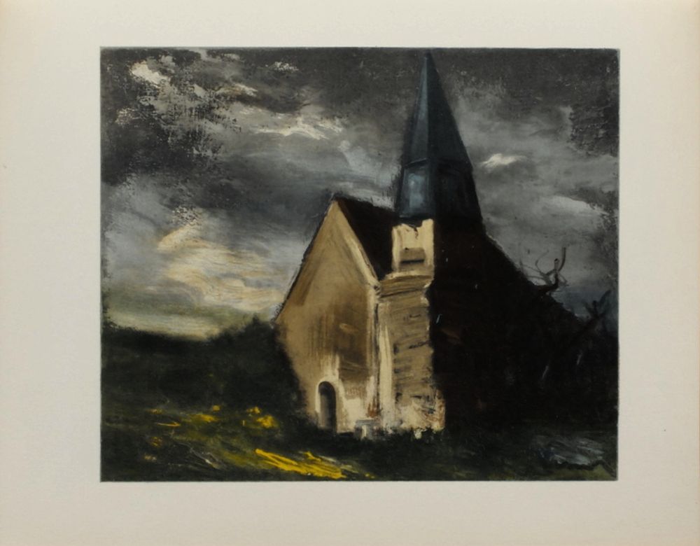 Sauret suite - 1934 - L'église de Saint Lubin