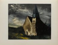 Sauret suite - 1934 - L'église de Saint Lubin