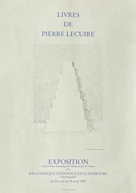 Expo 87 - Livres de Pierre Lecuire - Luxembourg