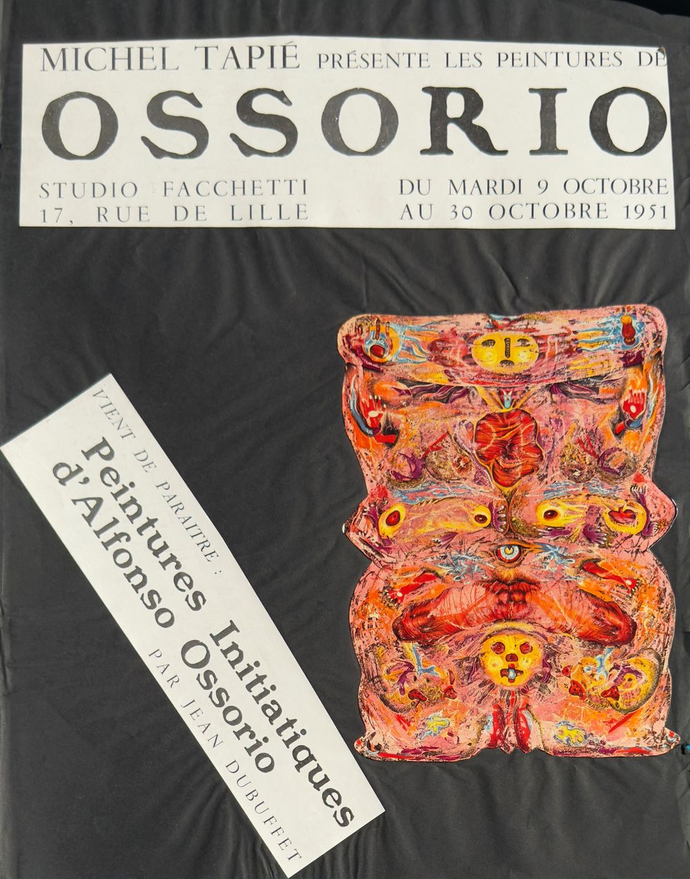 Expo 51 - Studio Facchetti - présenté par Michel Tapié et Jean Dubuffet