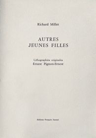 Autres jeunes filles - 8 lithographies + 1 signée