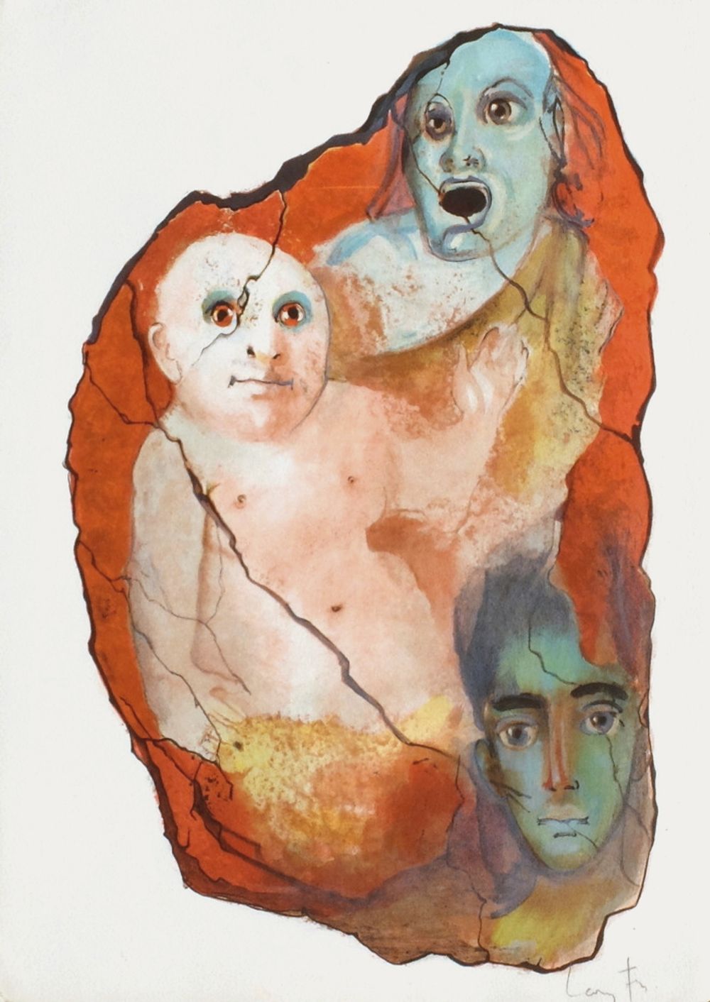 Trois personnages