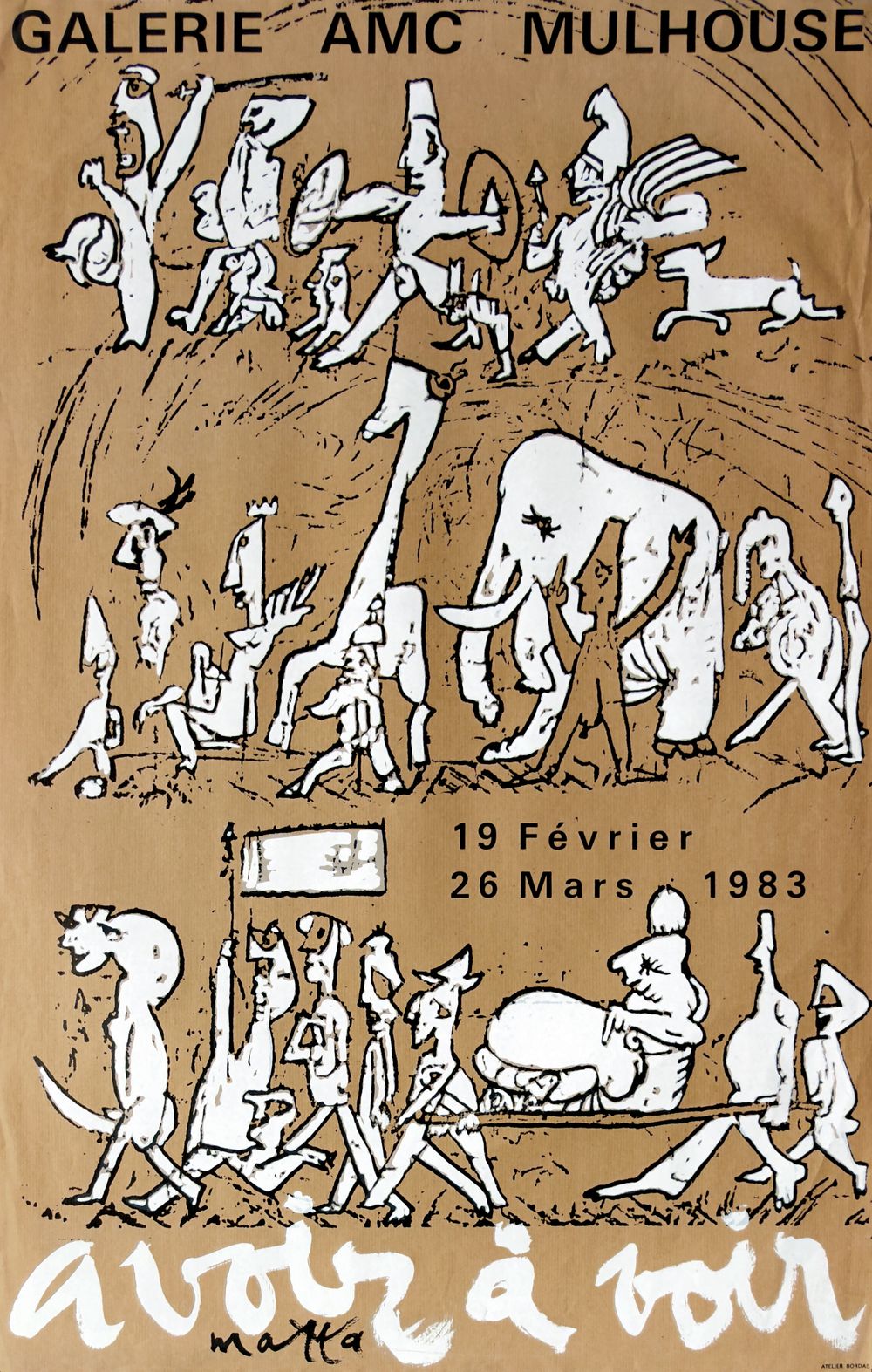 Expo 83 - Galerie AMC - Mulhouse