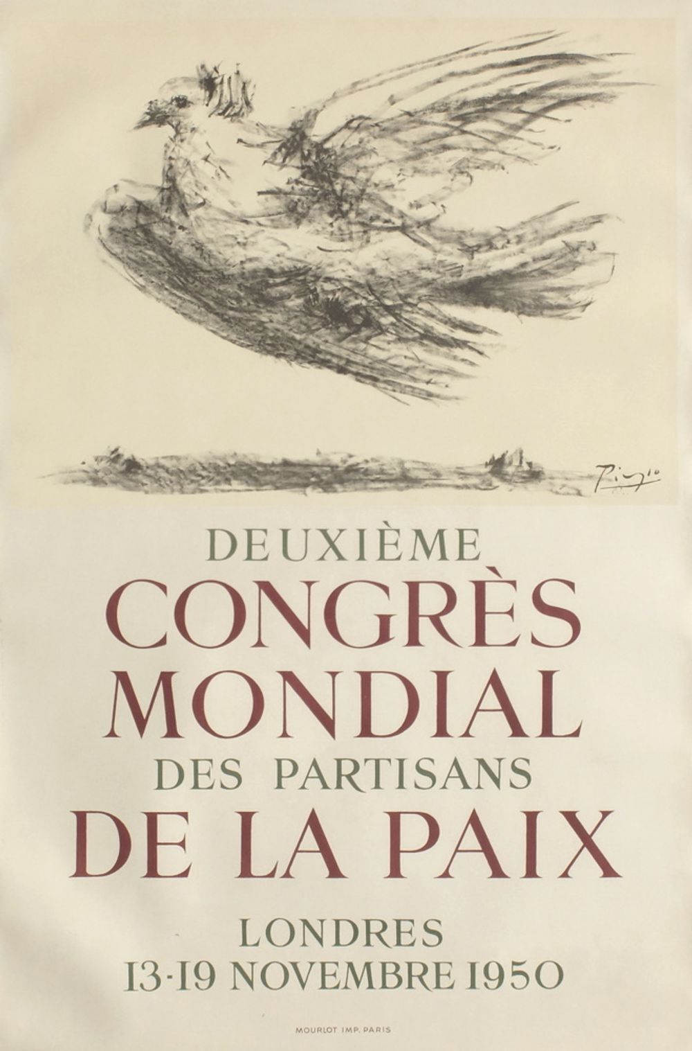 Expo 50 - Congrès Mondial des partisans de la Paix - Londres