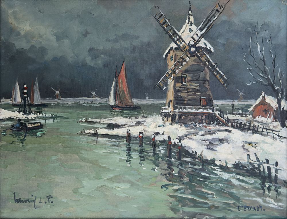 Bord de l'Escaut près d'Anvers