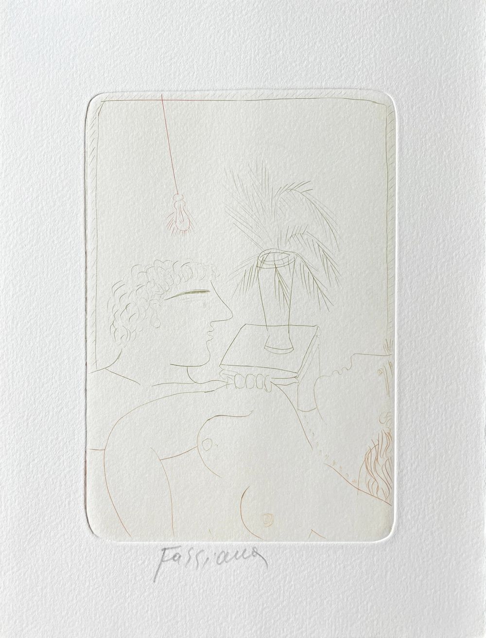 Anges des miroirs - 5 etchings signed