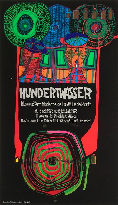 Friedensreich HUNDERTWASSER : Expo 75  - Place-des-Arts