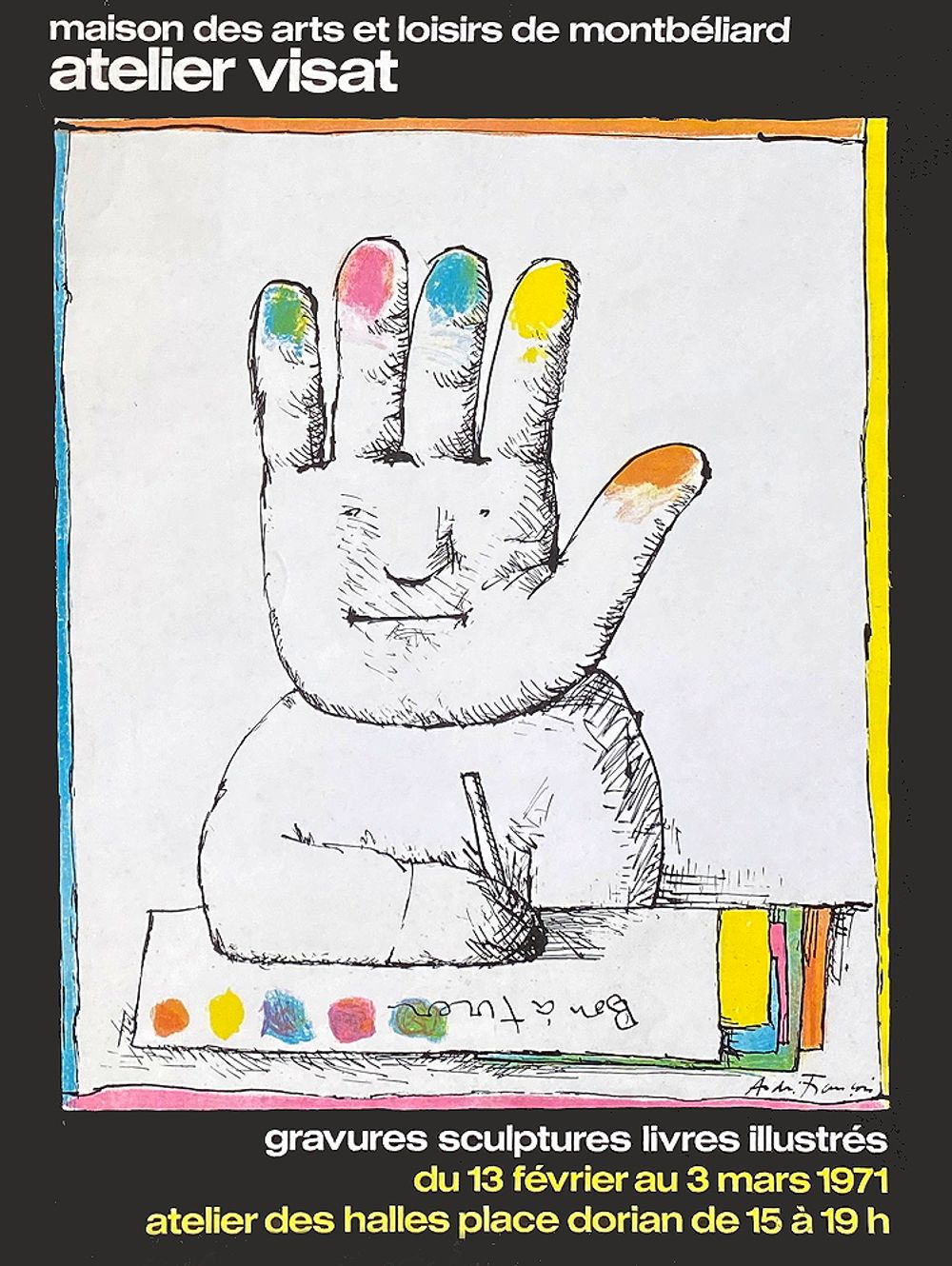 Expo 71 - Maison des Arts et Loisirs - Montbéliard - Atelier Visat