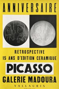 Expo 61 - Anniversaire 15 ans d'édition céramique - Galerie Madoura 