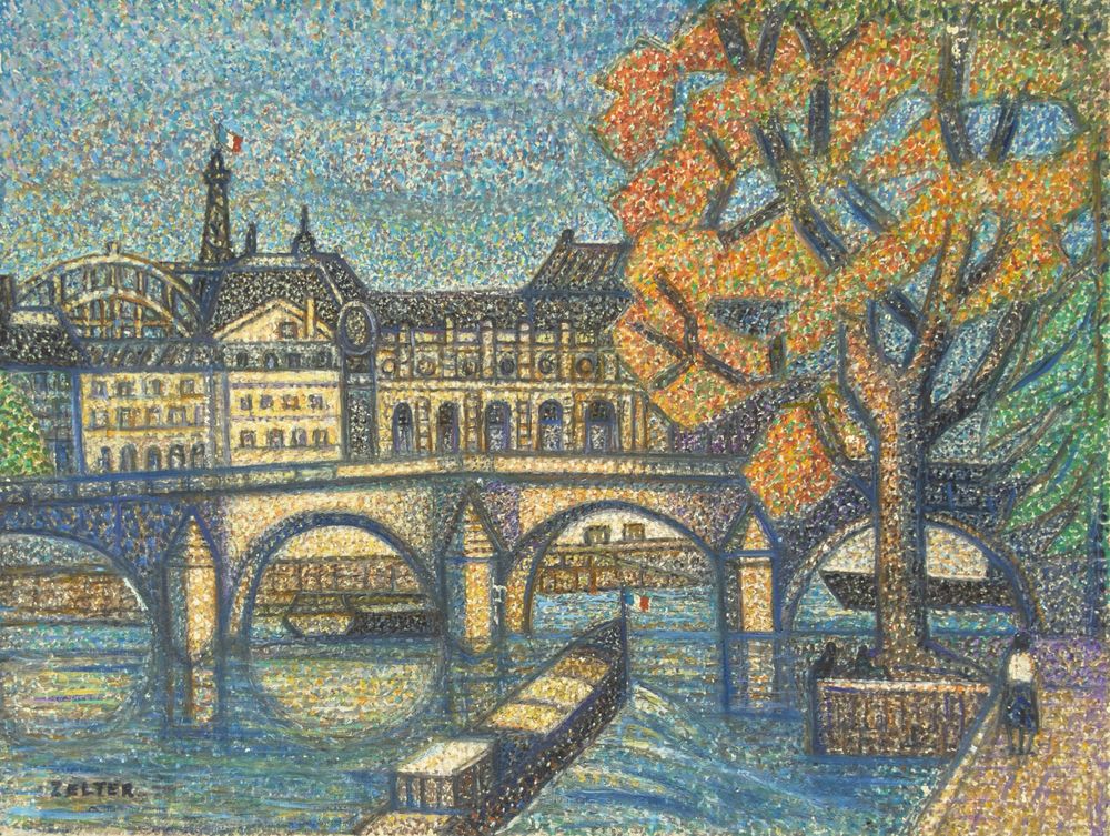 Le Pont royal et le Musée d'Orsay