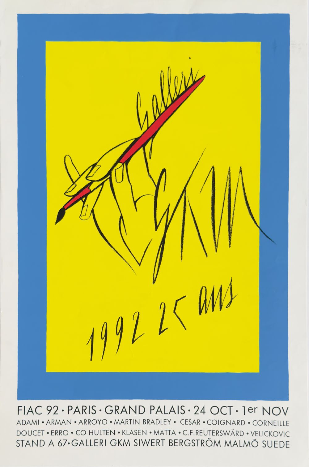Expo 92 - Galleri GKM 25 ans - Grand Palais