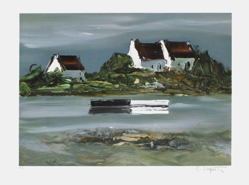 Place-des-Arts - Georges LAPORTE : Les trois maisons