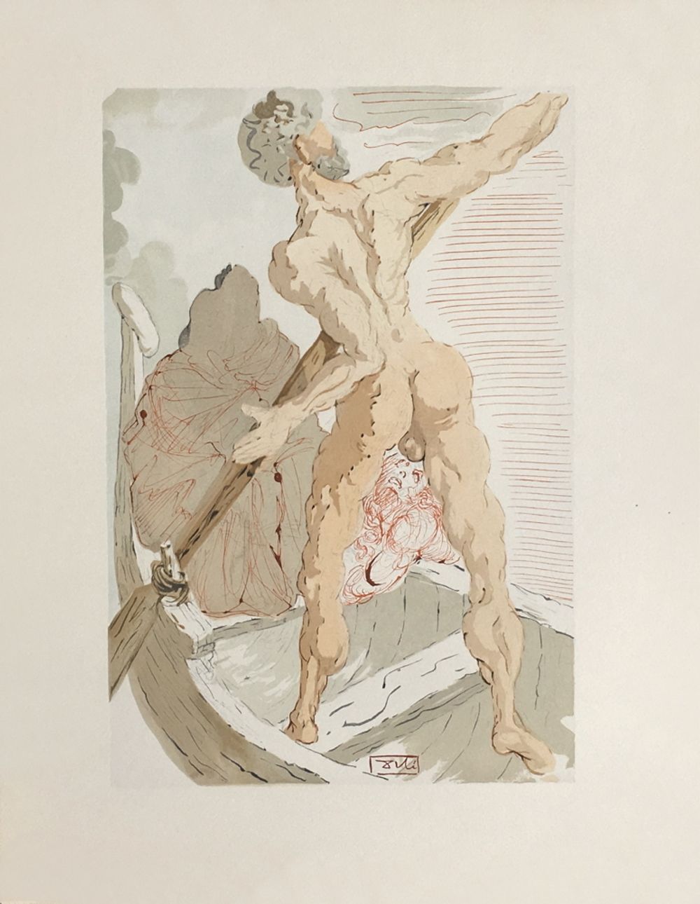 Divine Comédie Enfer 03 - Charon et le passage de l'Achéron