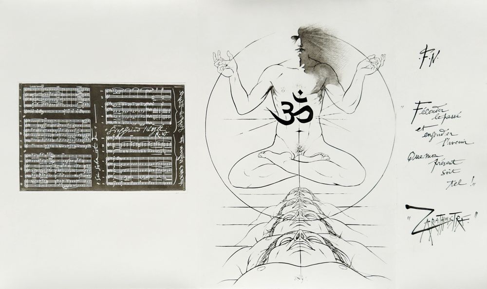 Le chant de la nuit - 12 gravures et un dessin