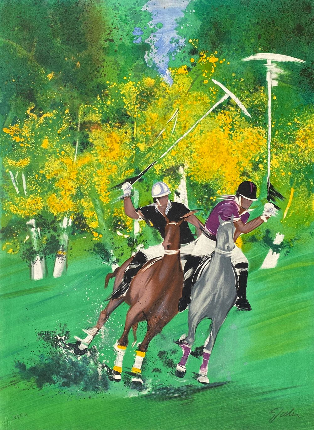 Duel au polo