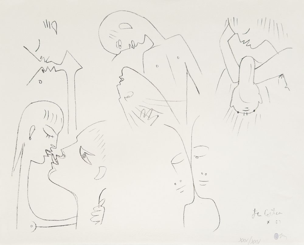 Album Mourlot - Les amoureux I