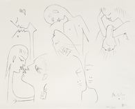 Album Mourlot - Les amoureux I