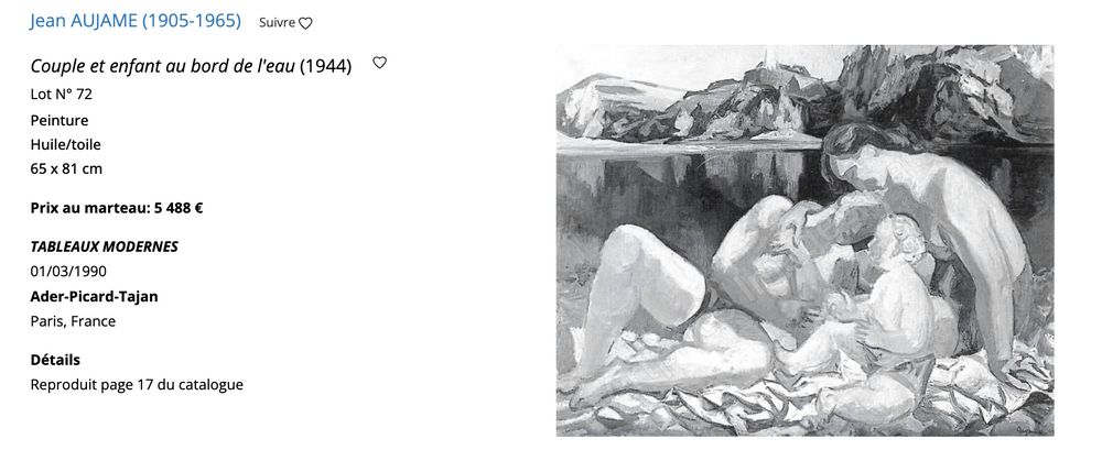 Famille au bord de l'eau