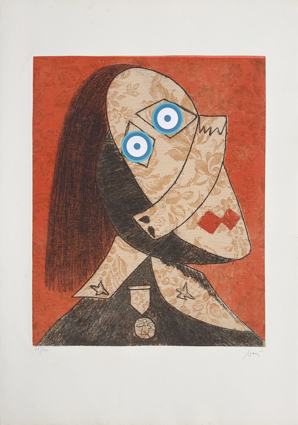 Baj chez Picasso - Buste de femme