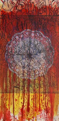 Ohne titel (orange-rot)