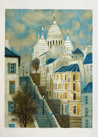 Les escaliers de Montmartre