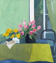 Tulipes et mimosas