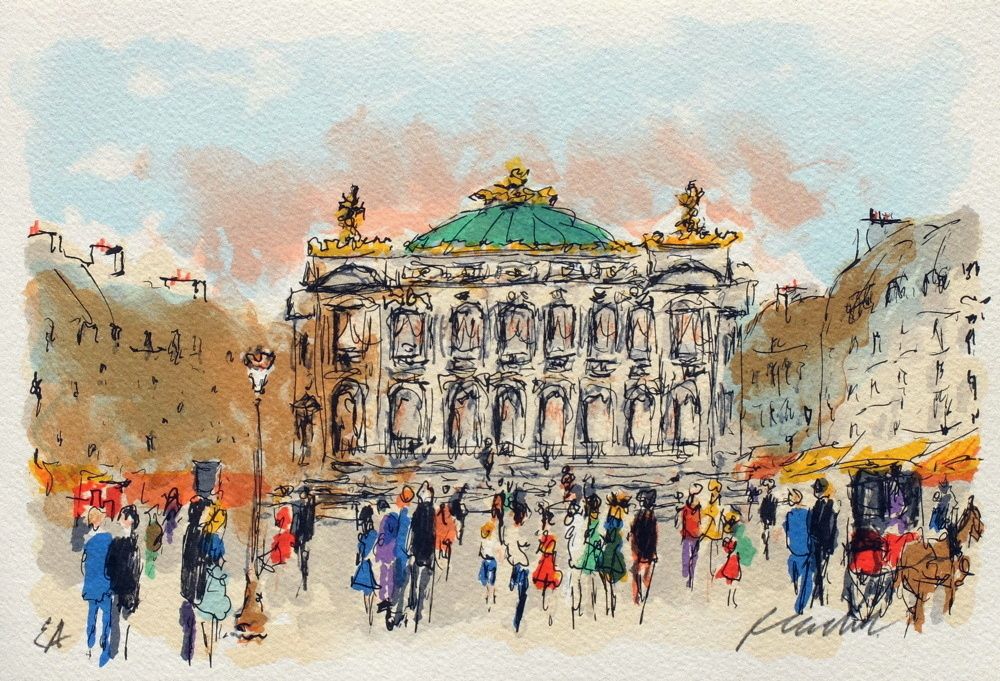 Paris, l'Opéra