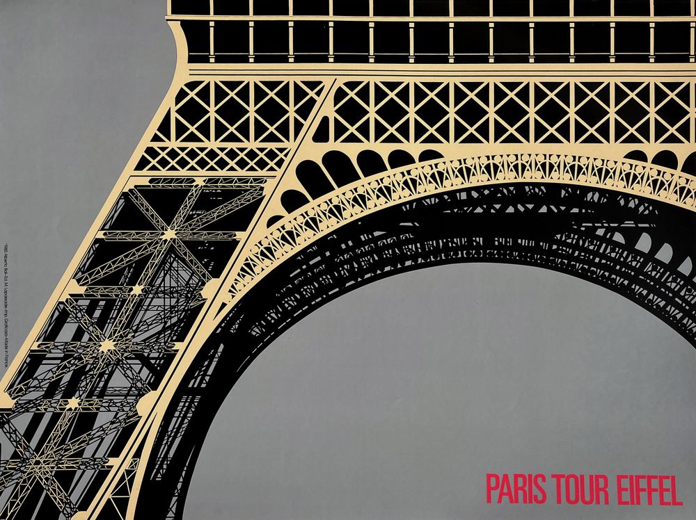 Paris Tour Eiffel (in grey)