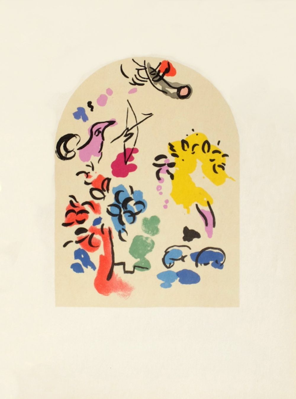 Jerusalem Windows : Joseph (sketch)
