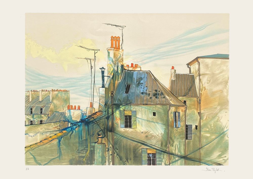 Sur les toits de Paris